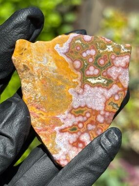 Ocean Jasper Crystal Slab - Sea Jasper - Polished Orbicular Jasper